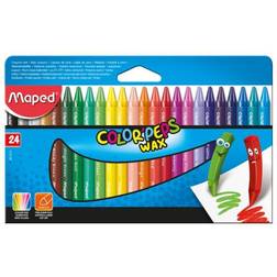 Maped Color Peps Vokskridt 24-sæt