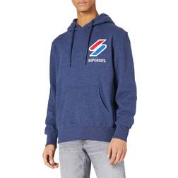 Superdry Sportstyle Applique Hoody Princedom Marl