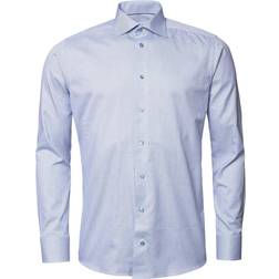 Eton Mens Shirt Business Slim Mand Langærmede Skjorter Ensfarvet hos Magasin