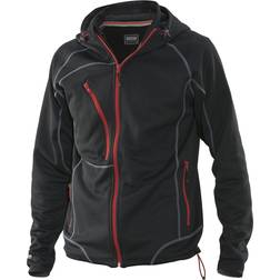 Jobman Hoodie 5152 Advanced Svart/Röd