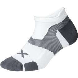 2XU Vectr Cushion Crew Socks - Black/Grey