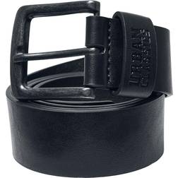 Urban Classics Recycled Imitation Leather Belt - Schwarz