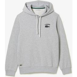 Lacoste Logo Hoodie Cream