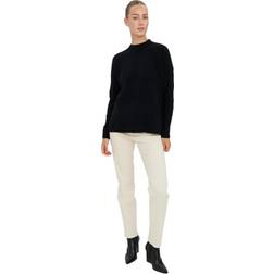 Vero Moda Lefile Oversize Boxy Blouse Birch Detail:W. MELA