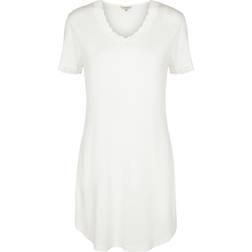 Lady Avenue Silk Jersey Babydoll - Black