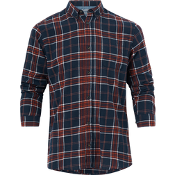 Jack & Jones Chemise Classic Bleu Marine/Abricot/Rouge