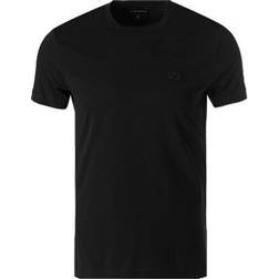 Emporio Armani T-shirt Rund Krave Korte Ærmer - Sort