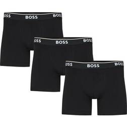 HUGO BOSS Power Boxer Briefs 3-pack - Black