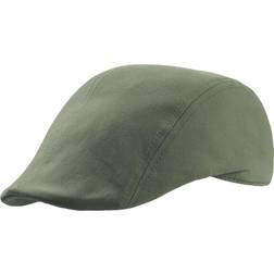 Atlantis Swing Brushed Cotton Flat Cap (khaki)