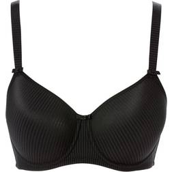 Trofé Sanna Stripe Bra - Zwart