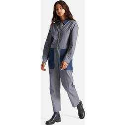 Brixton Mersey Coverall Women (Hickory Stripe, XL)