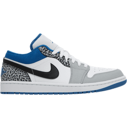 Nike Air Jordan 1 Low SE M - White/Black/Cement Grey/Dark Marina Blue