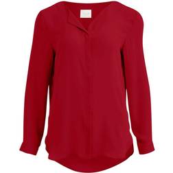 Vila Lucy Long Sleeve Hemd - Grün