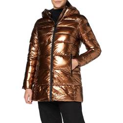 CMP Woman Parka Fix Hood Jacket - Bronze
