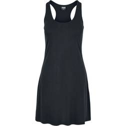 Urban Classics Modal Short Racer Back Dress - Khaki
