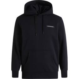 Peak Performance Logo Hood Sweatshirt Men Black-050