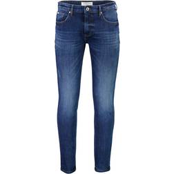 Lindbergh Superflex Jeans Herr - Heavy Blue