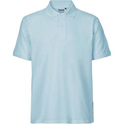 Neutral Økologisk Klassisk Polotrøje (Baby Blue, 3XL)