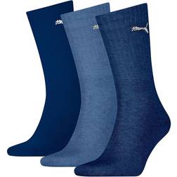 Puma Confezione da 3 Stretch Crew - Bianco/Grigio/Nero 945