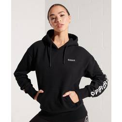 Superdry Womens Corporate Logo Hoodie Cotton