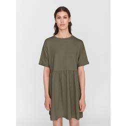 Noisy May Nmkerry S/S Short Dress Bg Noos Loose fit dresses Burnt Olive