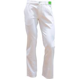 Alberto Modern Fit Golf Pants Pro - White