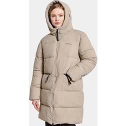 Didriksons Nomi Parka 2 - Beige/Ruby Red