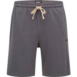 HUGO BOSS Tapered-fit shorts in super-stretch denim