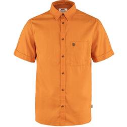 Fjällräven Herre Övik Rejse Skjorte S/S (ORANGE (SPICY ORANGE/206) X-large)