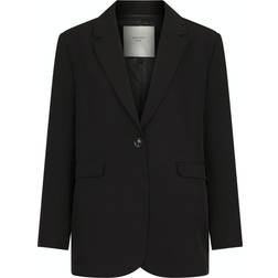 Neo Noir Fisher Suit Blazer, Sort