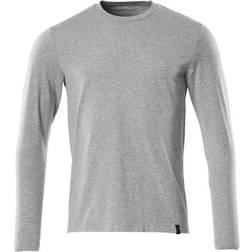 Mascot 20181-959 Crossover T-shirt, Long-sleeved Grey-flecked (1 Pcs