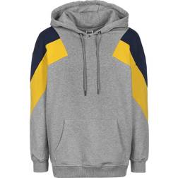 Urban Classics Oversize 3-Tone Hoody - Grau