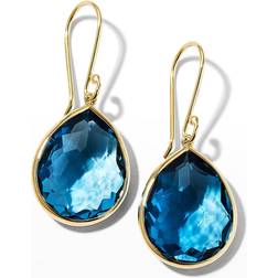 Ippolita Small Teardrop Earrings - Silver/Blue