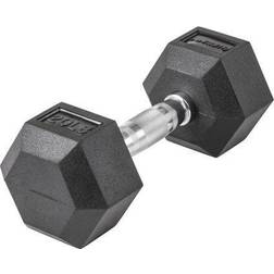 Lifeline LLHRD20 Hex Rubber Dumbbell 20lbs