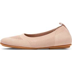 Fitflop Allegro Bow Suede Ballerina Pumps - Women