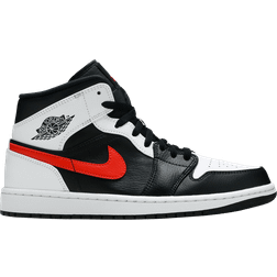 NIKE Air Jordan 1 Mid M - Black/Chile Red/White