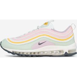 Nike Women's Air Max 97 Shoes, 8.5, Purplat/Blkpnkprm/Wshteal