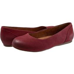 Softwalk Sonoma Dark Cherry Nubuck (B)