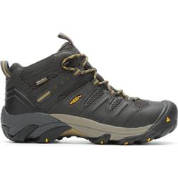 Keen Men's Lansing Mid Waterproof Steel Toe Work Boots