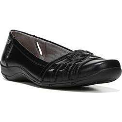 LifeStride Diverse Flat Shoes Leather - Dark Tan