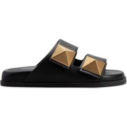 Valentino Garavani Studded Leather Slides