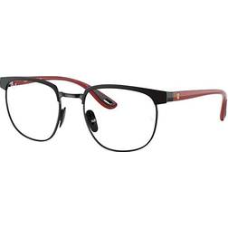 Ray-Ban RB3698VM SCUDERIA FERRARI COLLECTION Röd Montura Klara Lentes polariserade 53-20