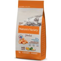 Nature's Variety 2x7kg Selected Sterilised Laks Variety kattefoder