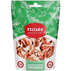Ficcaro Chicken and Pollock Triangle, 100g