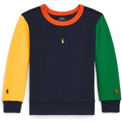 Polo Ralph Lauren Polo Kids' Colour Block Sweatshirt, Aviator