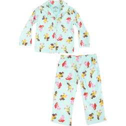 AME Sleepwear Princess Coat Sleep Set - Multi