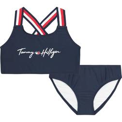 Tommy Hilfiger Girl's Big Kids' Signature Swim Set Blazer