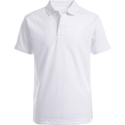 Nautica Boy's Husky Performance Polo - Antique White Wash (6039051)