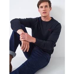 Crew Clothing Neck Jumper - Grey