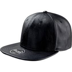 Atlantis Snap Eco Flat Visor PU læder Panel Cap One